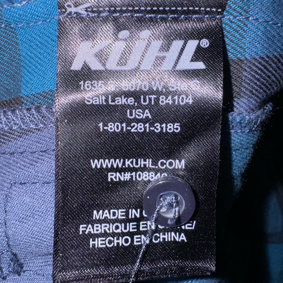 Kuhl plaid long sleeved shirt XS - Picture 4 of 6